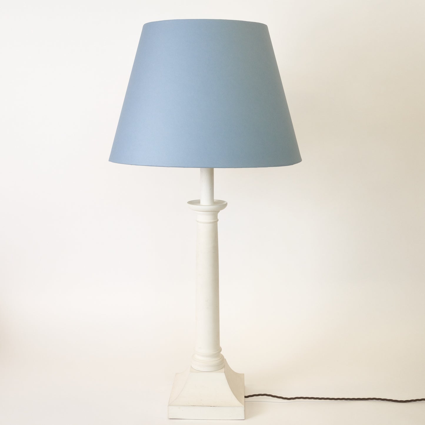 Storm Blue Card Lampshade - 12'', 14'', 16''