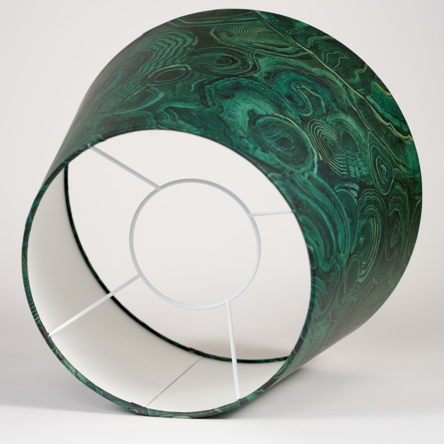 14” Malachite Lampshade