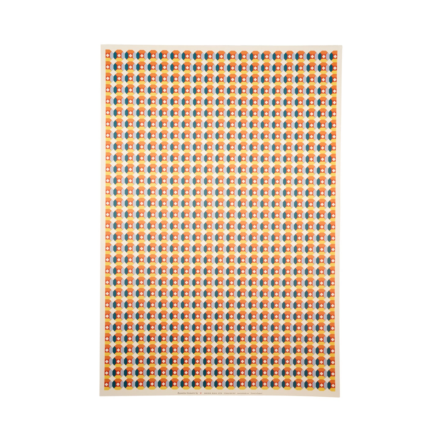 Byzantine Geometric - 5 Sheets Of Paper