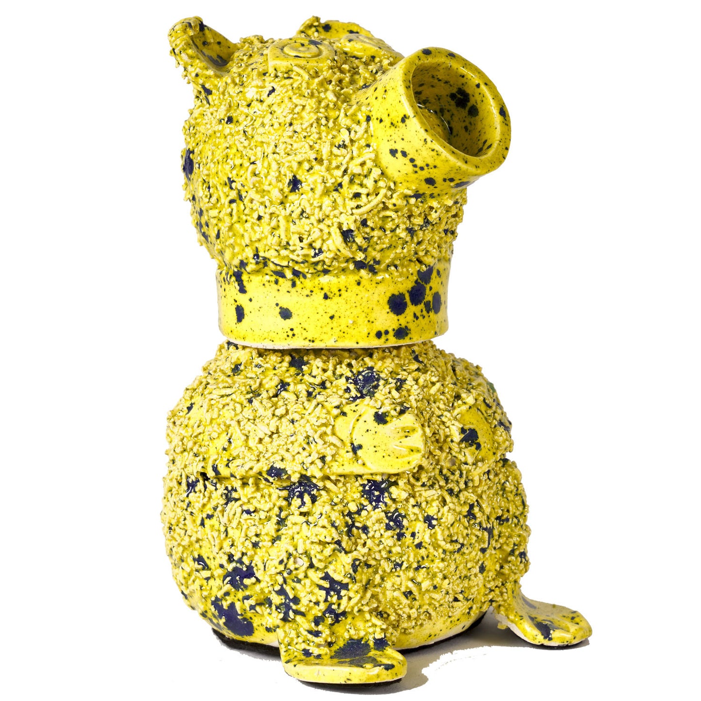Pottery Bear Bottle - Pansy