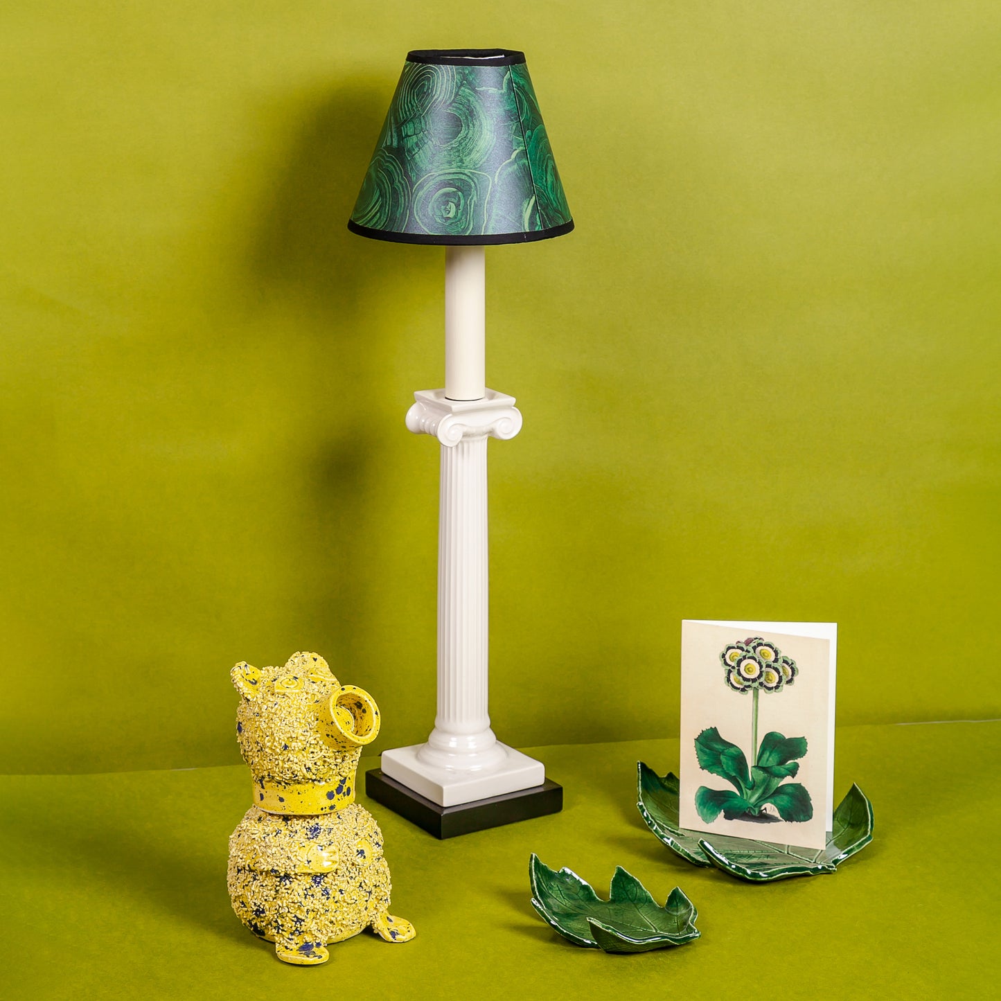 Pottery Bear Bottle - Pansy