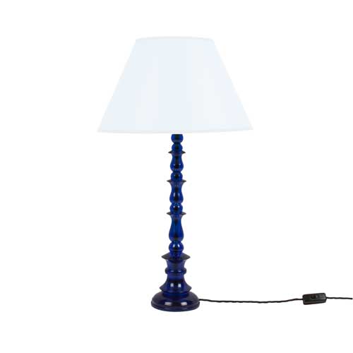 Spring Resin Lamp Blue