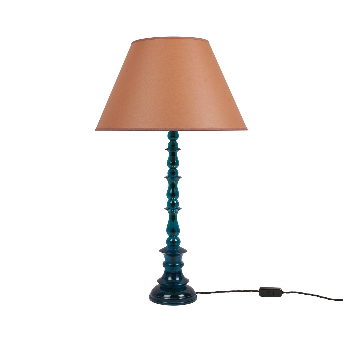 Spring Resin Lamp Blue Green