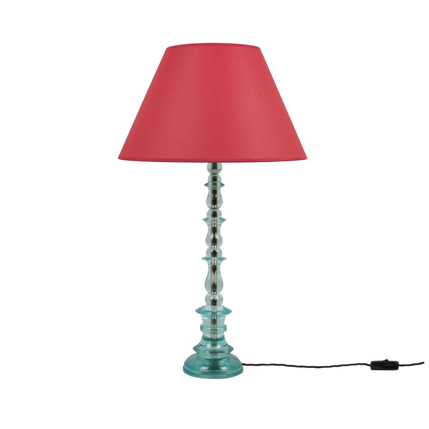 Spring Resin Lamp Aqua