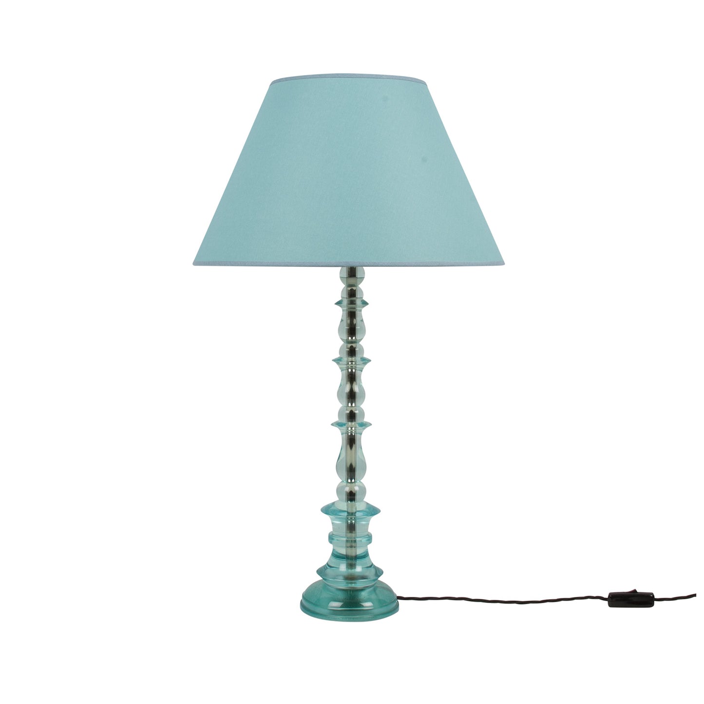 Spring Resin Lamp Aqua