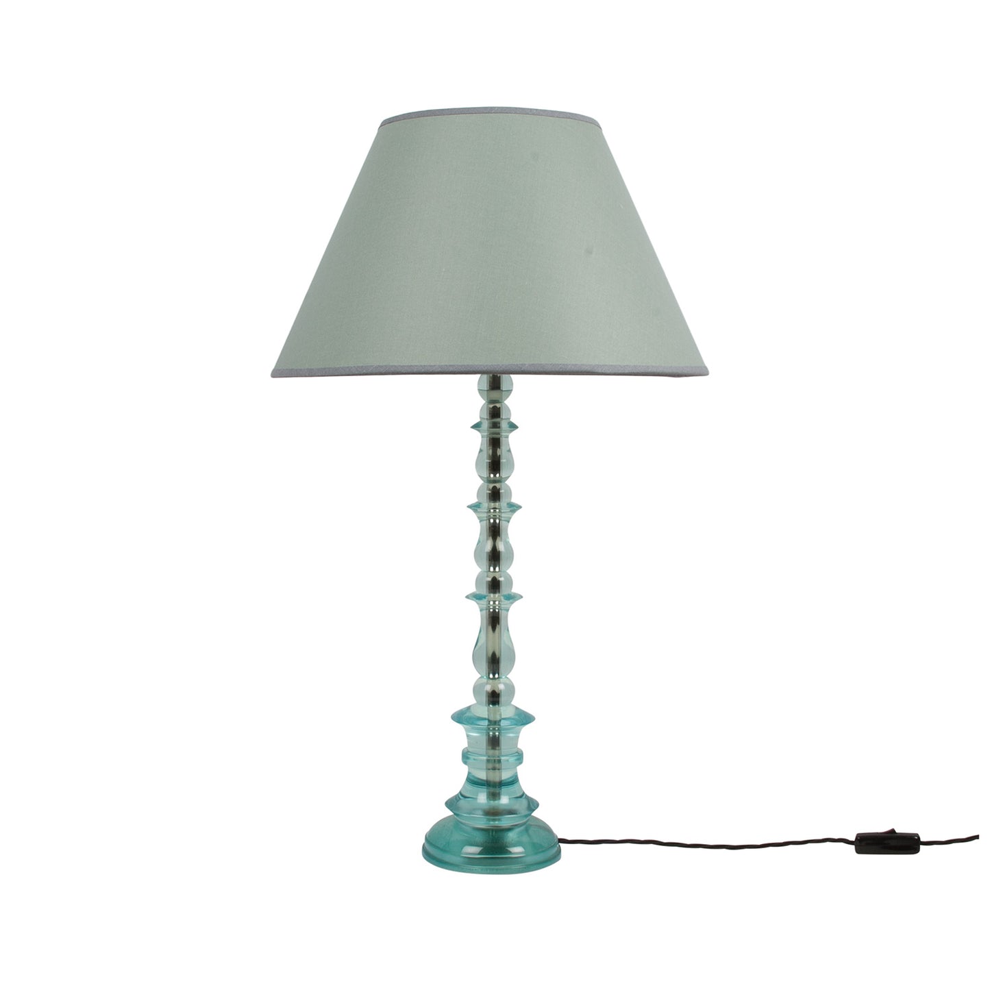 Spring Resin Lamp Aqua