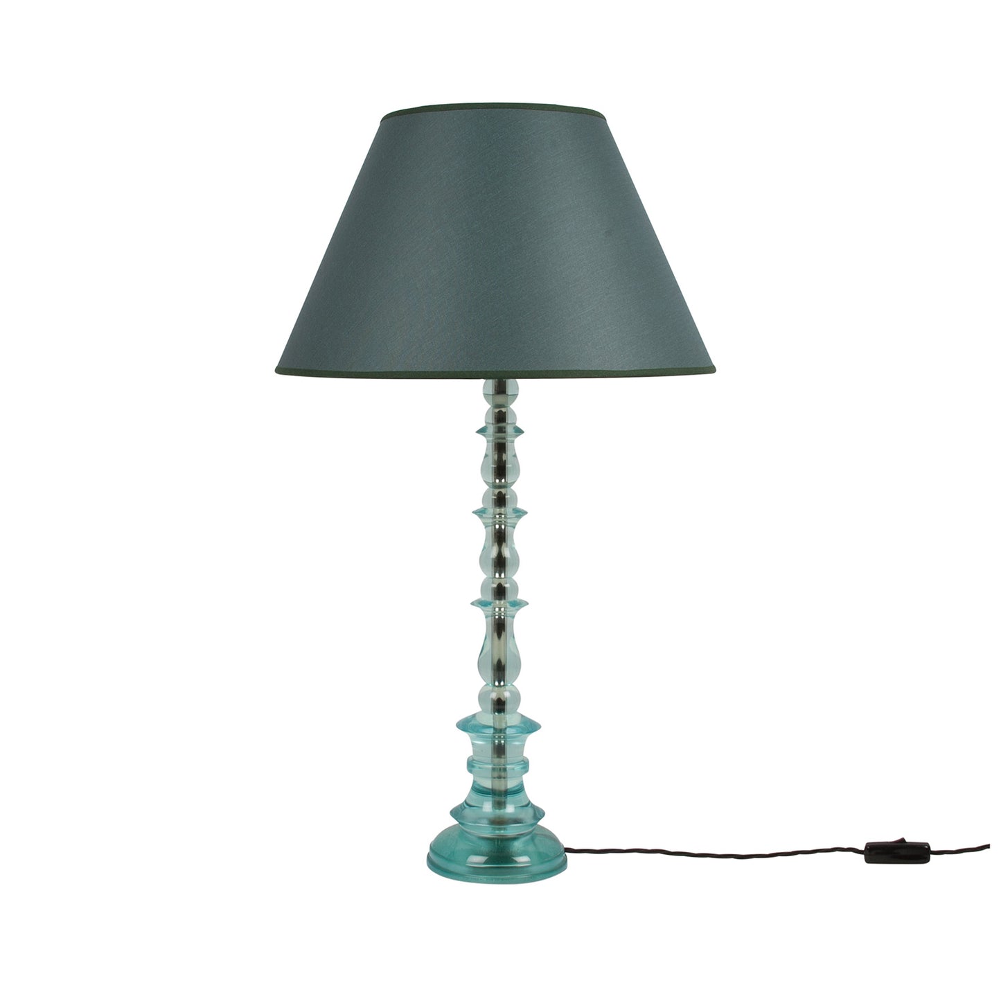 Spring Resin Lamp Aqua