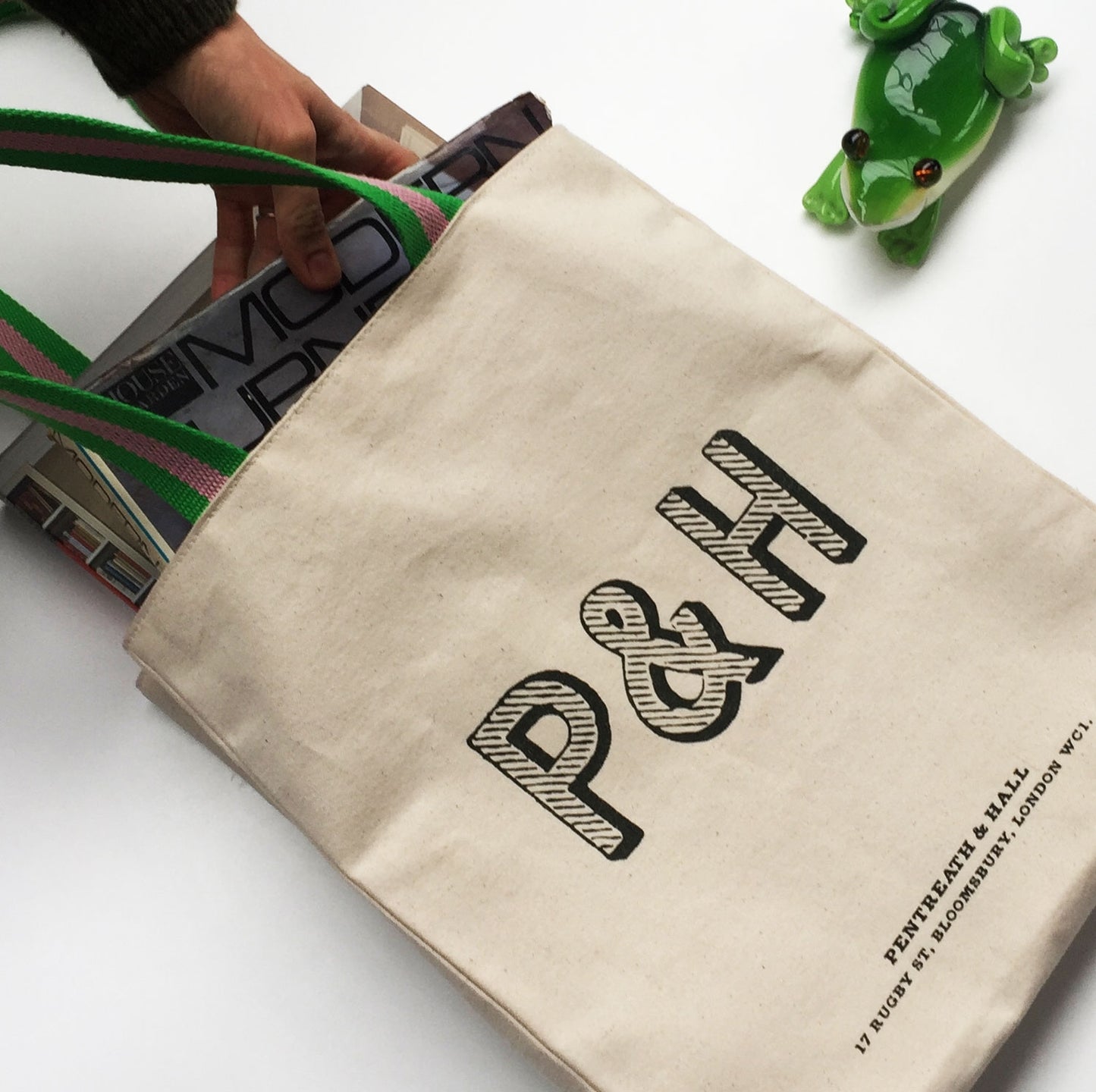 The P&H Canvas Book Bag