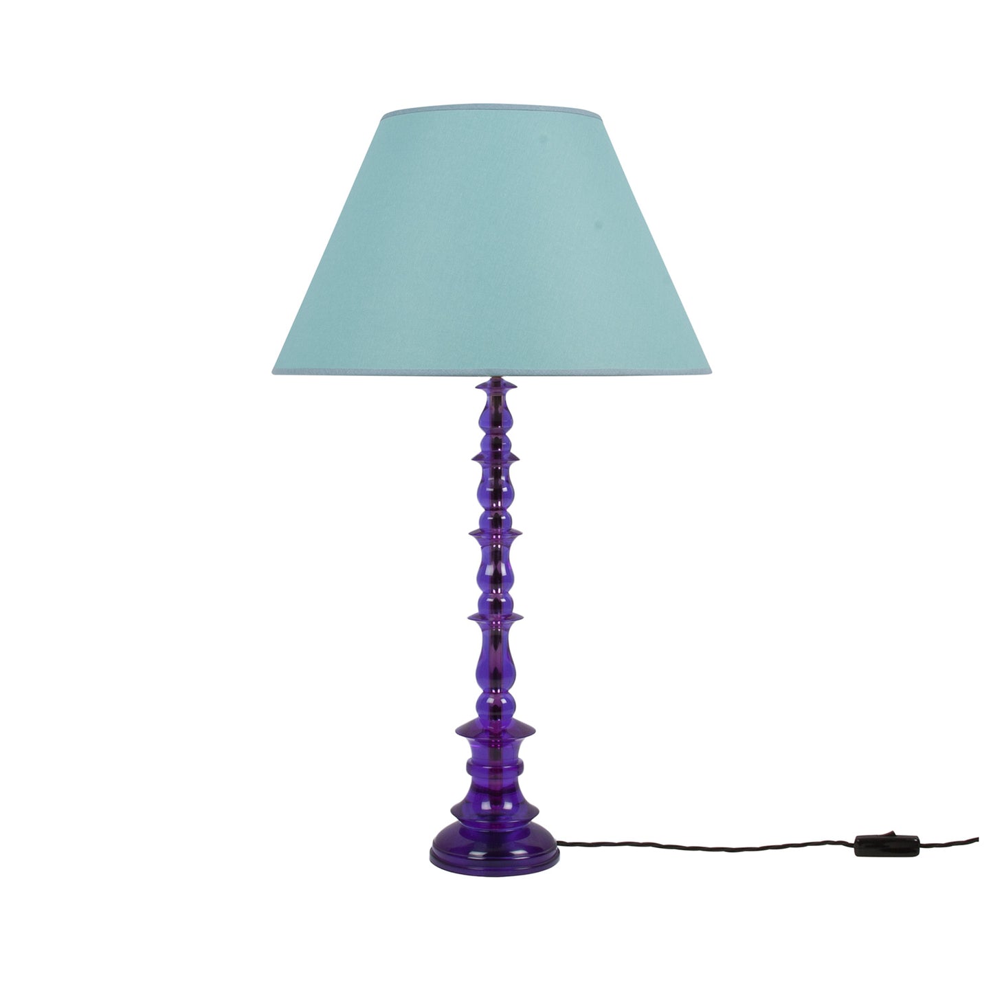 Spring Resin Lamp Purple