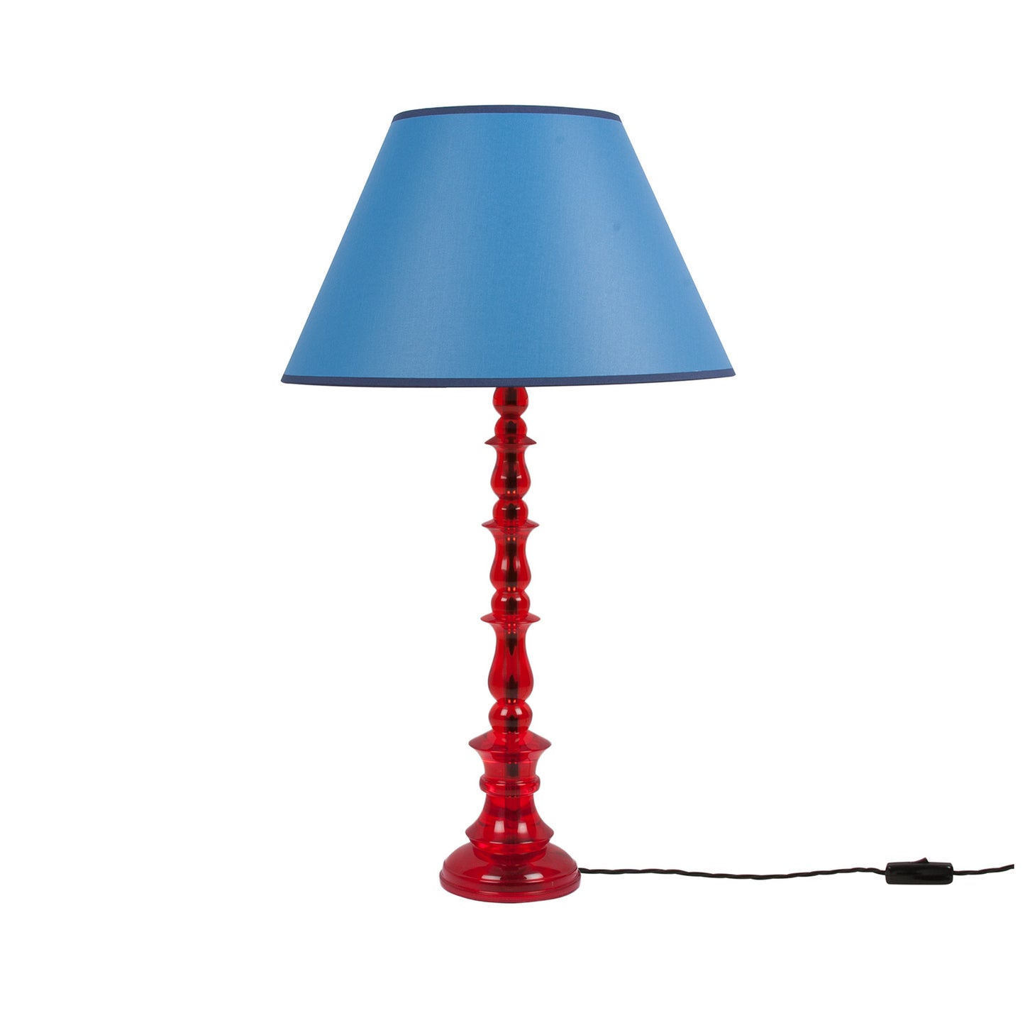 Spring Resin Lamp Red