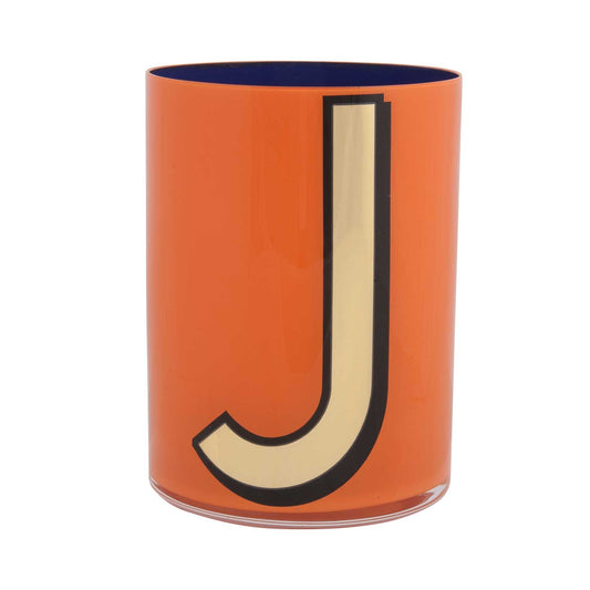 Alphabet Brush Pot - J