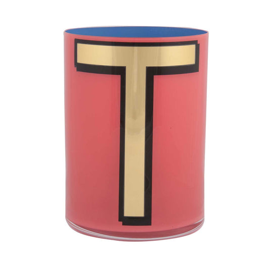 Alphabet Brush Pot - T