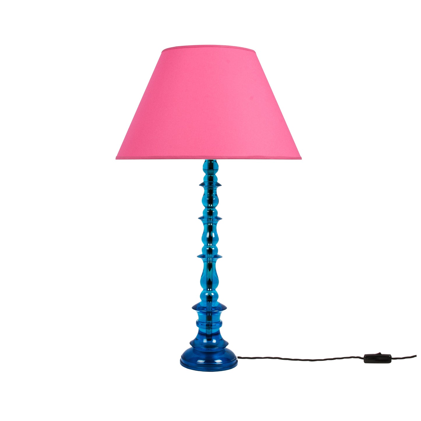 Spring Resin Lamp Turquoise