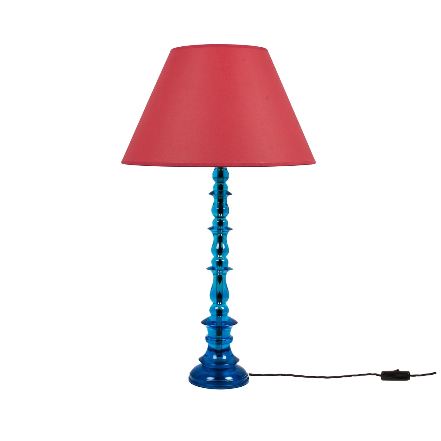 Spring Resin Lamp Turquoise