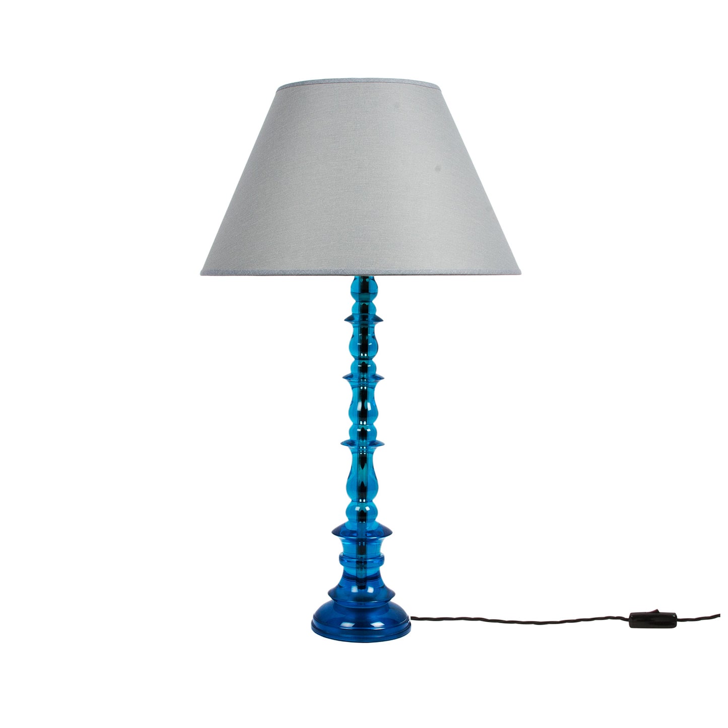 Spring Resin Lamp Turquoise