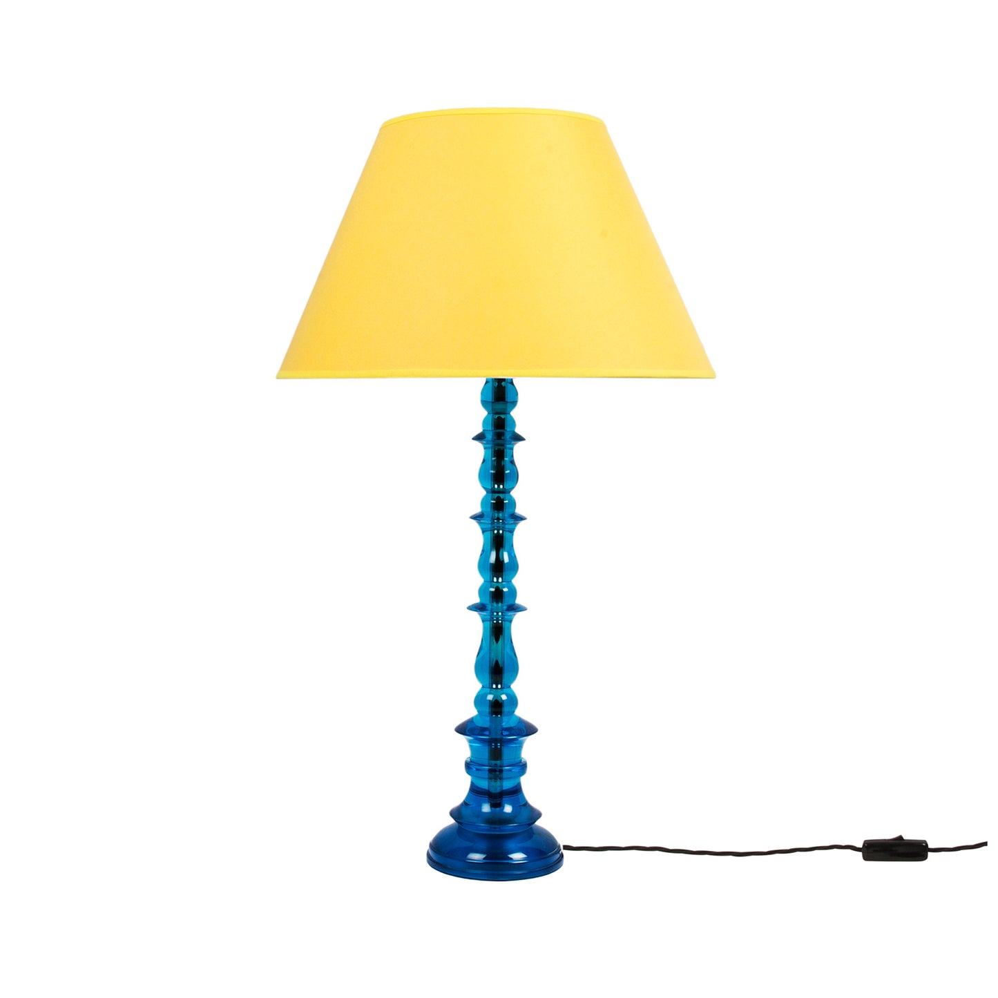 Spring Resin Lamp Turquoise