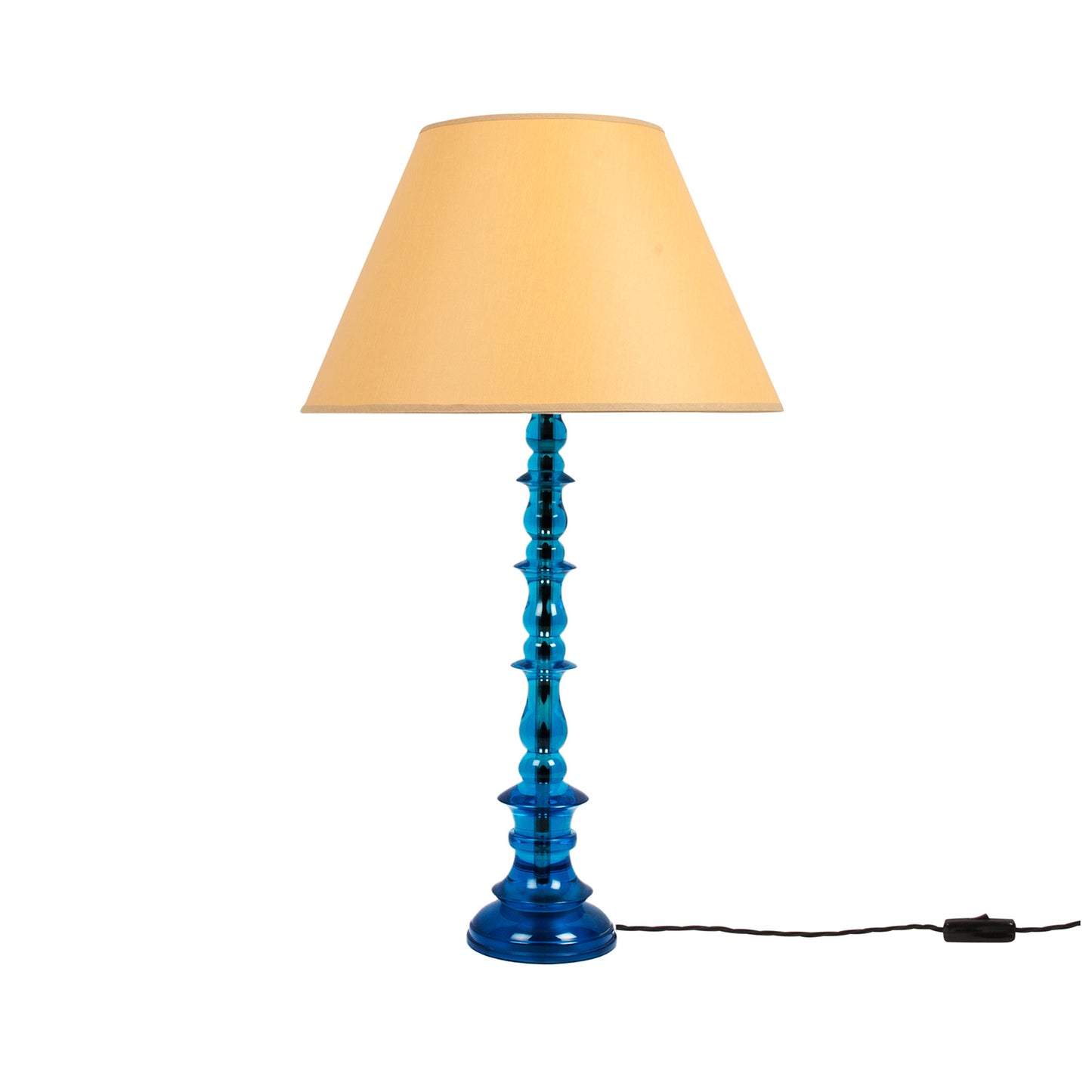 Spring Resin Lamp Turquoise